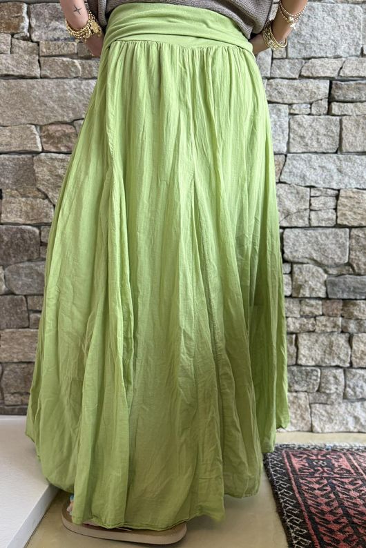 Songbird Bandeau Skirt Dress Kiwi 